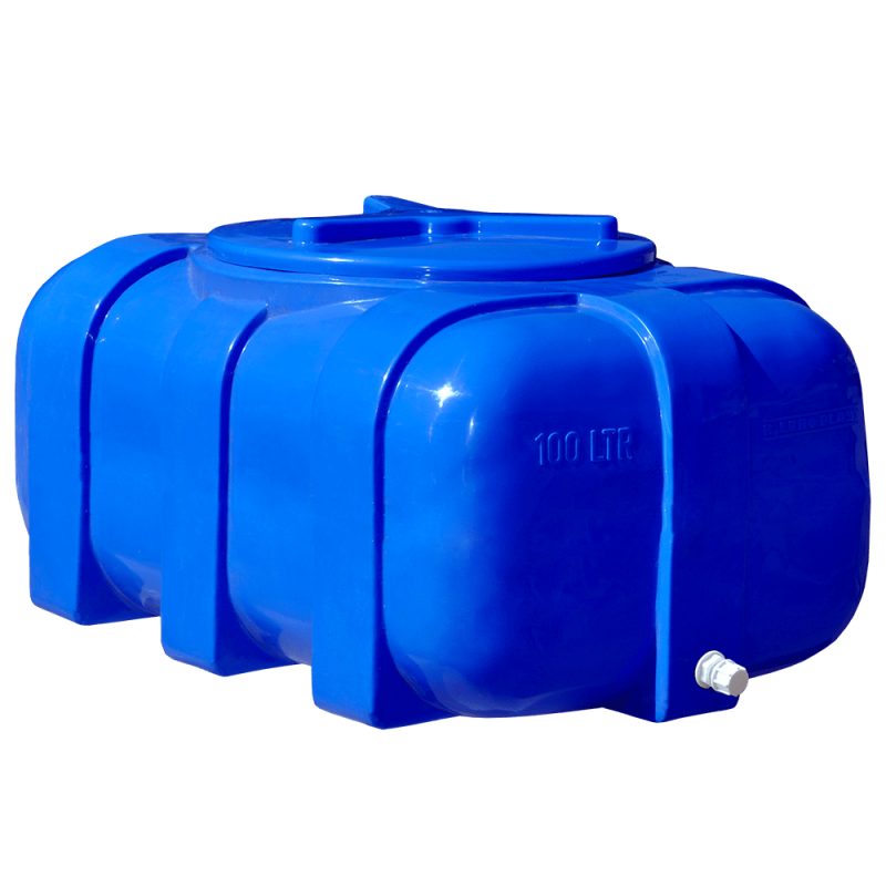 Ємність 100 л овальна двошарова Рото Європласт